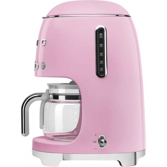 Капельная кофеварка SMEG DCF02PKEU розовая