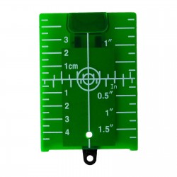 Магнитная мишень для лазерного нивелира CONDTROL зелёная 1-7-110