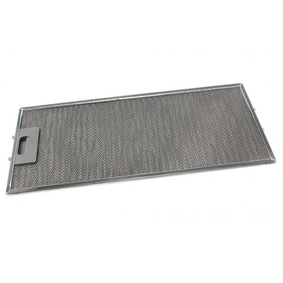 Фильтр алюминиевый рамочный с 1 замком Elikor для Интегра 60П-400-В2Л, черный