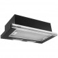 Кухонная вытяжка ELIKOR Интегра 60П-400-В2Л, черный/нерж.сталь