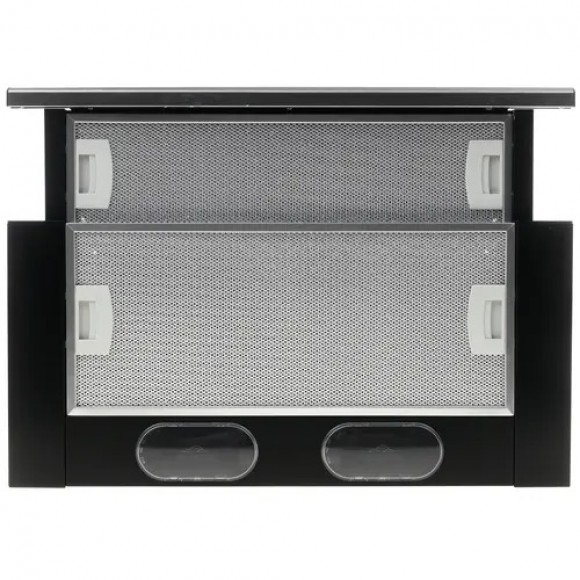 Кухонная вытяжка ELIKOR Интегра 60П-400-В2Л, черный/нерж.сталь