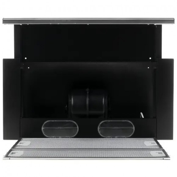 Кухонная вытяжка ELIKOR Интегра 60П-400-В2Л, черный/нерж.сталь