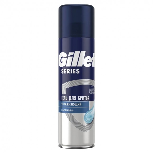 Гель для бритья Gillette Series Moistening, 200 мл