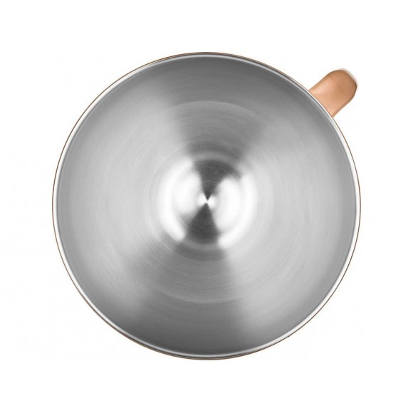 Чаша стальная с PVD покрытием 4.8 л KitchenAid, сияющий медный, 5KSM5SSBRC