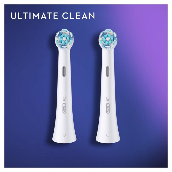 Насадка для зубных щеток Oral-B iO Ultimate Clean White (2 шт)