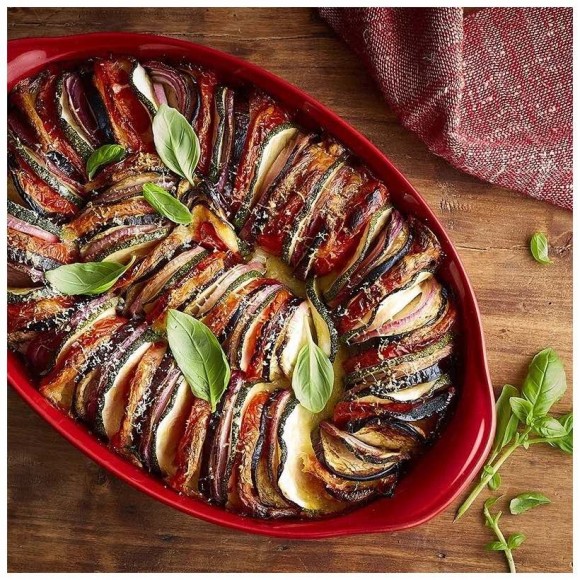 Форма для запекания овальная Emile Henry, 34,5см, крем