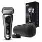 Электробритва Braun Series 8 8417s с зарядной станцией и тканевым футляром