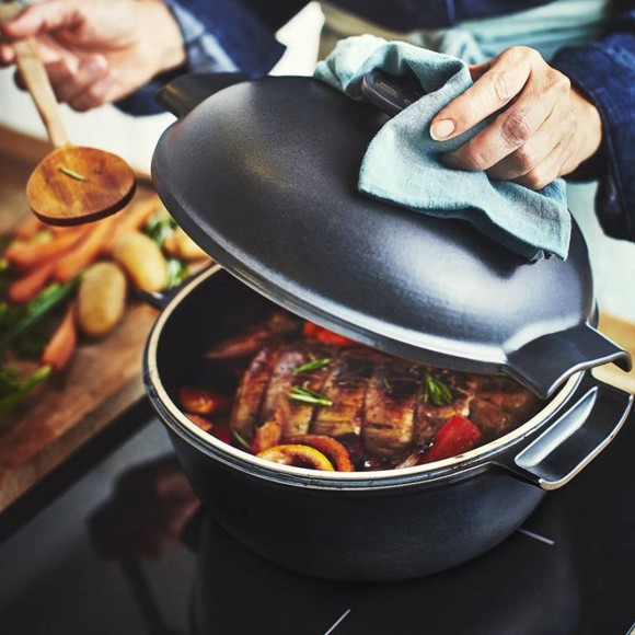 Кастрюля, Emile Henry, 4л, Delight, графит