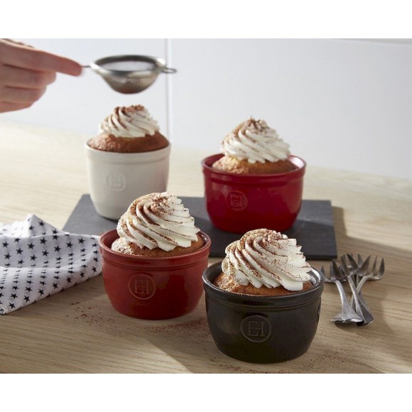 Рамекин №10 Emile Henry, набор 2 шт, крем