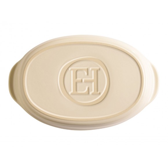 Форма для запекания овальная Emile Henry, 34,5см, крем