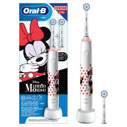Детская электрическая зубная щетка Oral-B Pro 3 Junior Sensi Minnie Mouse D505.523.2K