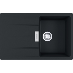 Кухонная мойка Franke CENTRO CNG 611/211-78 черный матовый