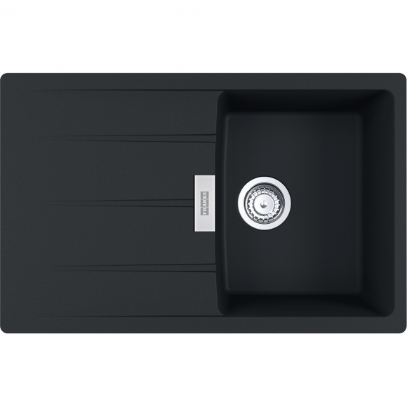 Кухонная мойка Franke CENTRO CNG 611/211-78 черный матовый