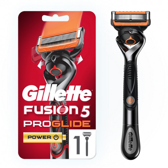 Бритвенный станок Gillette Fusion5 ProGlide Power + 9 сменных кассет Fusion5 ProGlide Power