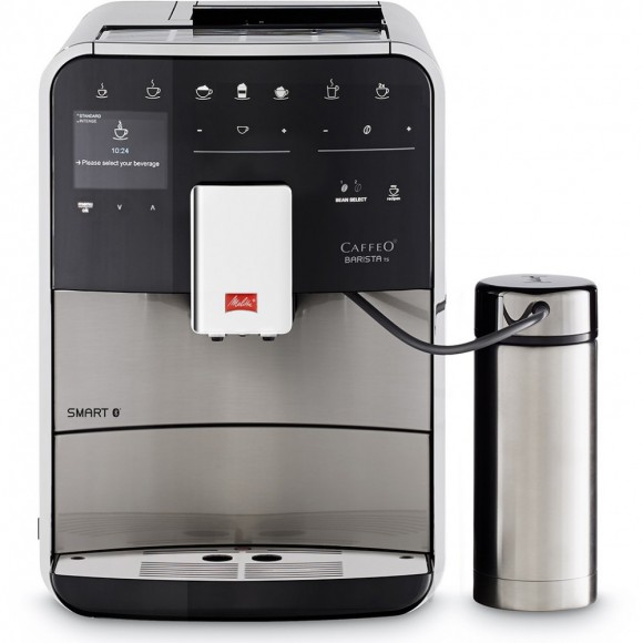 Автоматическая кофемашина Melitta Caffeo Barista TS SMART SST F 860-100, серебристый