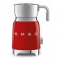 Вспениватель молока SMEG MFF11RDEU, красный