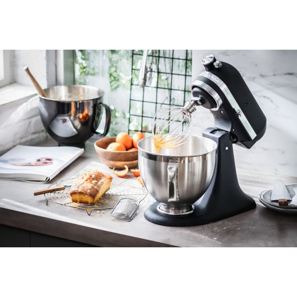 Планетарный Миксер KitchenAid ARTISAN 4.8 л, чёрный, 5KSM185PSEOB