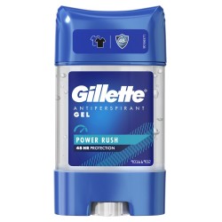 Гелевый дезодорант-антиперспирант Gillette Power Rush, 70 мл