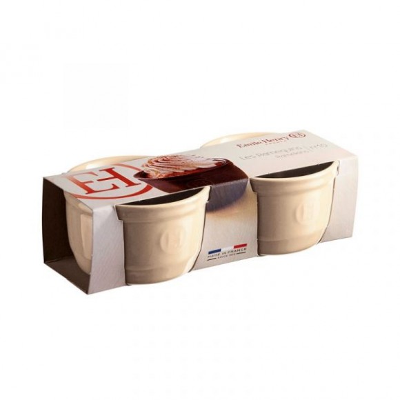 Рамекин №10 Emile Henry, набор 2 шт, крем