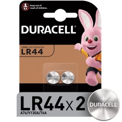 Батарейки DURACELL Specialty LR44 (76A), 2 шт