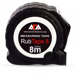 Рулетка ударопрочная ADA RubTape 8 с полимерным покрытием ленты (А00157)