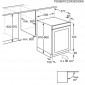 Винный шкаф Electrolux EWUD040B8B