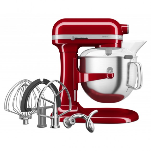 Миксер KitchenAid Artisan 6.6 л, красный, 5KSM70SHXEER