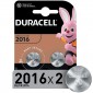 Батарейки DURACELL Specialty 2016 (CR2016), 2 шт