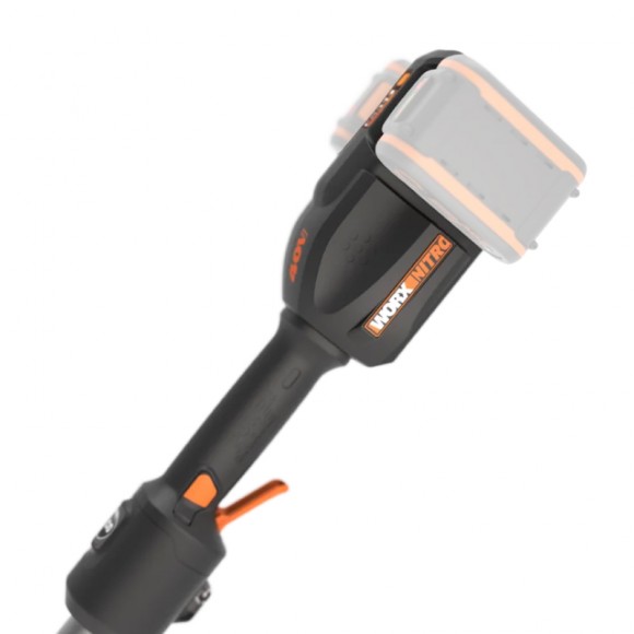 Триммер WORX WG185E.9 40V (38см) бесщеточный аккумуляторный