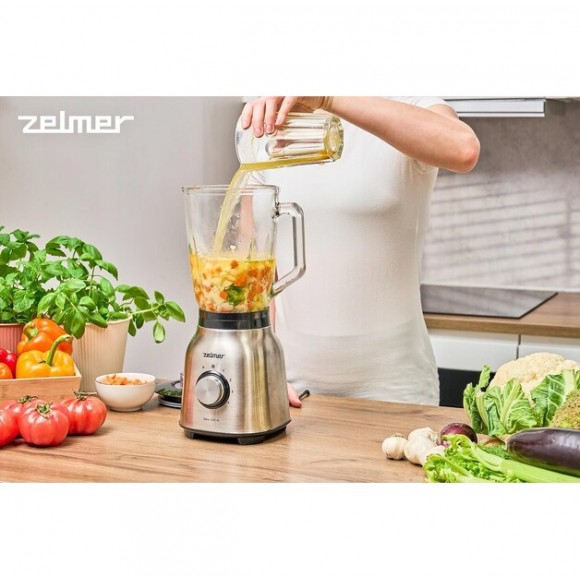 Блендер стационарный ZELMER ZSB4820 BLACK/SILVER