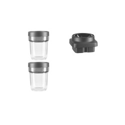 Малая чаша с ножевым блоком (2 шт) для блендера KitchenAid Artisan K400, 200 мл, 5KSB2040BBB