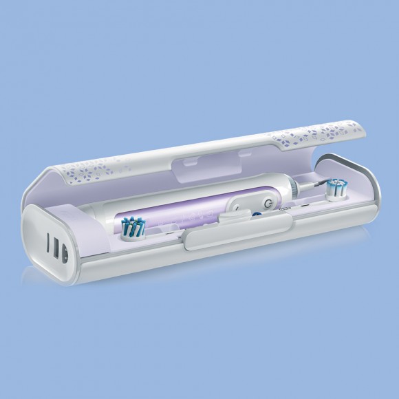 Зарядный чехол для зубных щеток Oral-B, purple