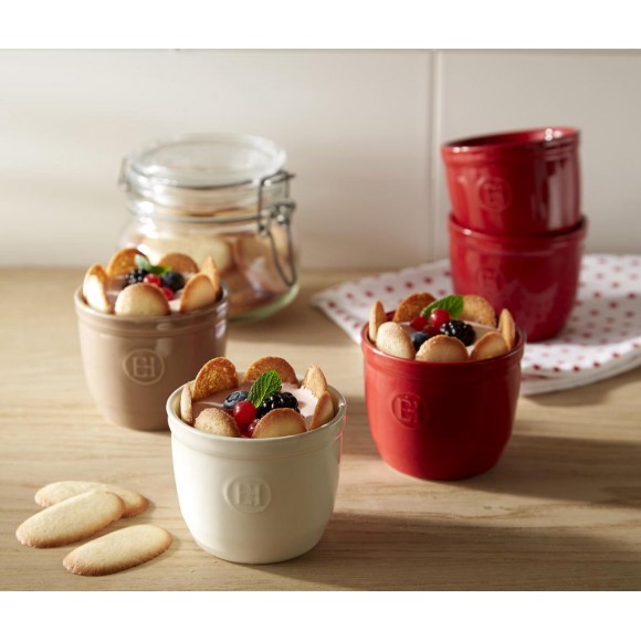 Рамекин №10 Emile Henry, набор 2 шт, крем