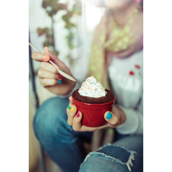 Рамекин №10 Emile Henry, набор 2 шт, гранат