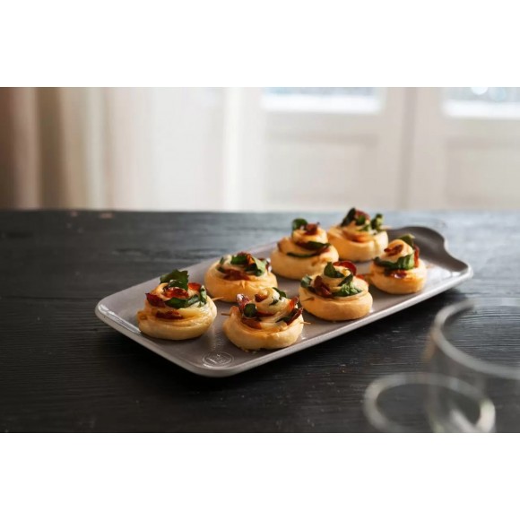 Блюдо Аперитив среднее, Emile Henry, цвет серый