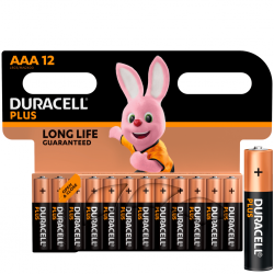Батарейки Duracell PLUS ААА (LR03), 12 шт