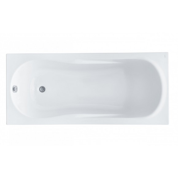 Акриловая ванна Santek Каледония 160х75 прямоугольная белая 1WH302388