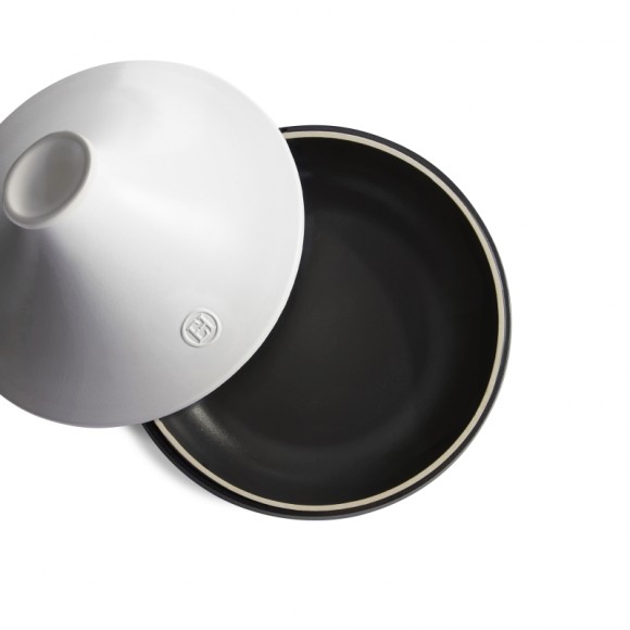 Тажин Delight Emile Henry, 2л, графит-белый