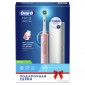 Электрическая зубная щетка Oral-B Pro 3 D505.513.3X, розовая+Насадки Oral-B CrossAction EB50RB-2, 2 шт