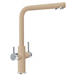 Кухонный смеситель Franke Neptune Clear Water с фильтрацией бежевый