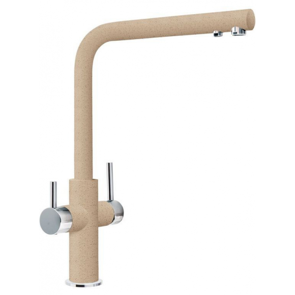 Кухонный смеситель Franke Neptune Clear Water с фильтрацией бежевый