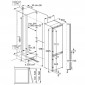 Холодильник комбинированный встраиваемый Electrolux LNS6TE19S