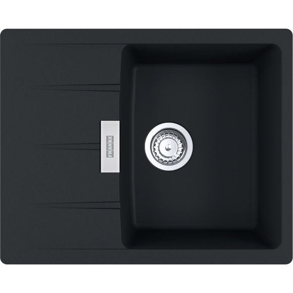 Кухонная мойка Franke CENTRO CNG 611/211-62 черный матовый