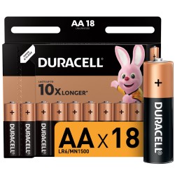 Батарейки DURACELL AA (LR6) экономичная упаковка, 18 шт