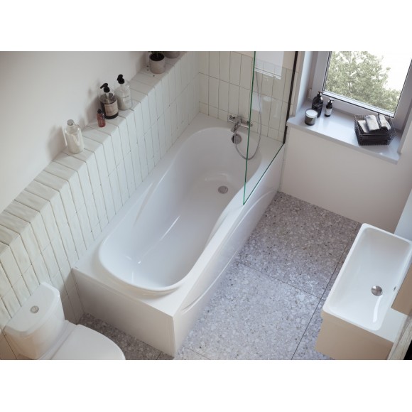 Акриловая ванна Santek Каледония 170х75 прямоугольная белая 1WH302391