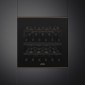 Винный шкаф встраиваемый SMEG CVI629NR3 черное стекло