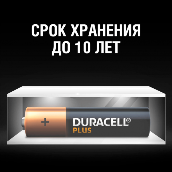 Батарейки Duracell PLUS ААА (LR03), 12 шт