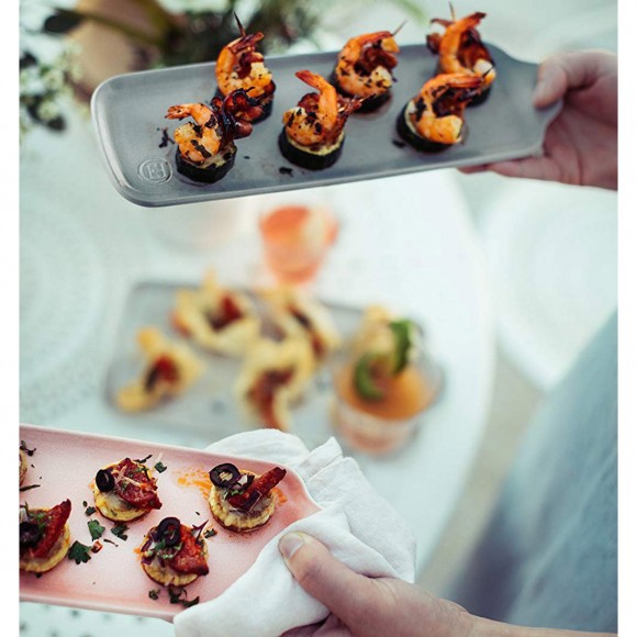 Блюдо Аперитив среднее, Emile Henry, цвет серый