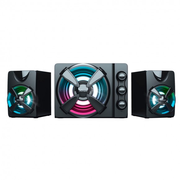 Компьютерные колонки Trust Ziva RGB игровая акустическая система 2.1