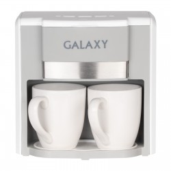 Кофеварка электрическая капельная Galaxy LINE GL 0708, белая (7010407081)